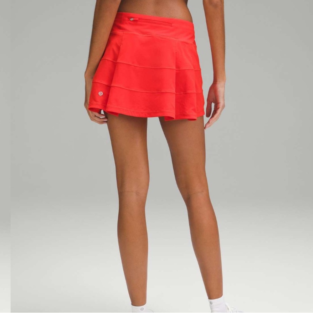 Lululemon Red Tennis Skirt